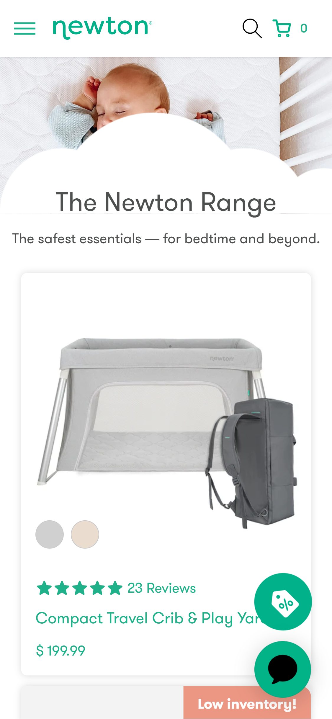 Newton Baby — Mobile Collection (no filter or sort)